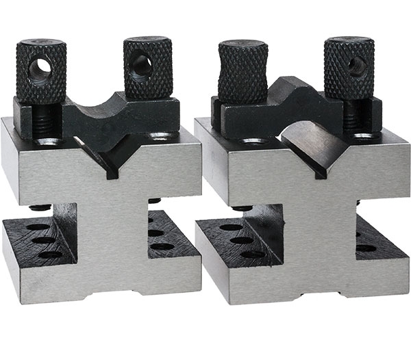 Vee Block and Clamp Set 35x35x30mm (2pc Set) - Arc Euro Trade